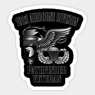 101st Airborne Division- Pathfinder Veteran Sticker